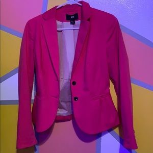 Pink blazer